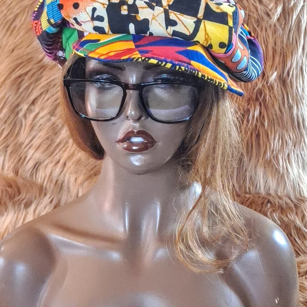 Colorful Patterned Women's Headwrap - Picture 4 of 4